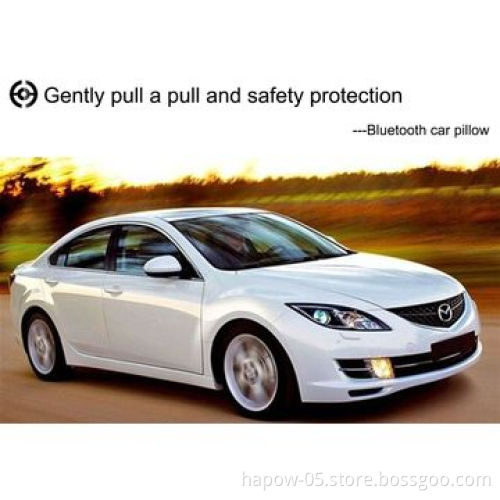 2015 Bluetooth CSR8610 hands free car kit with private conversation earpiece, work as travel pillow